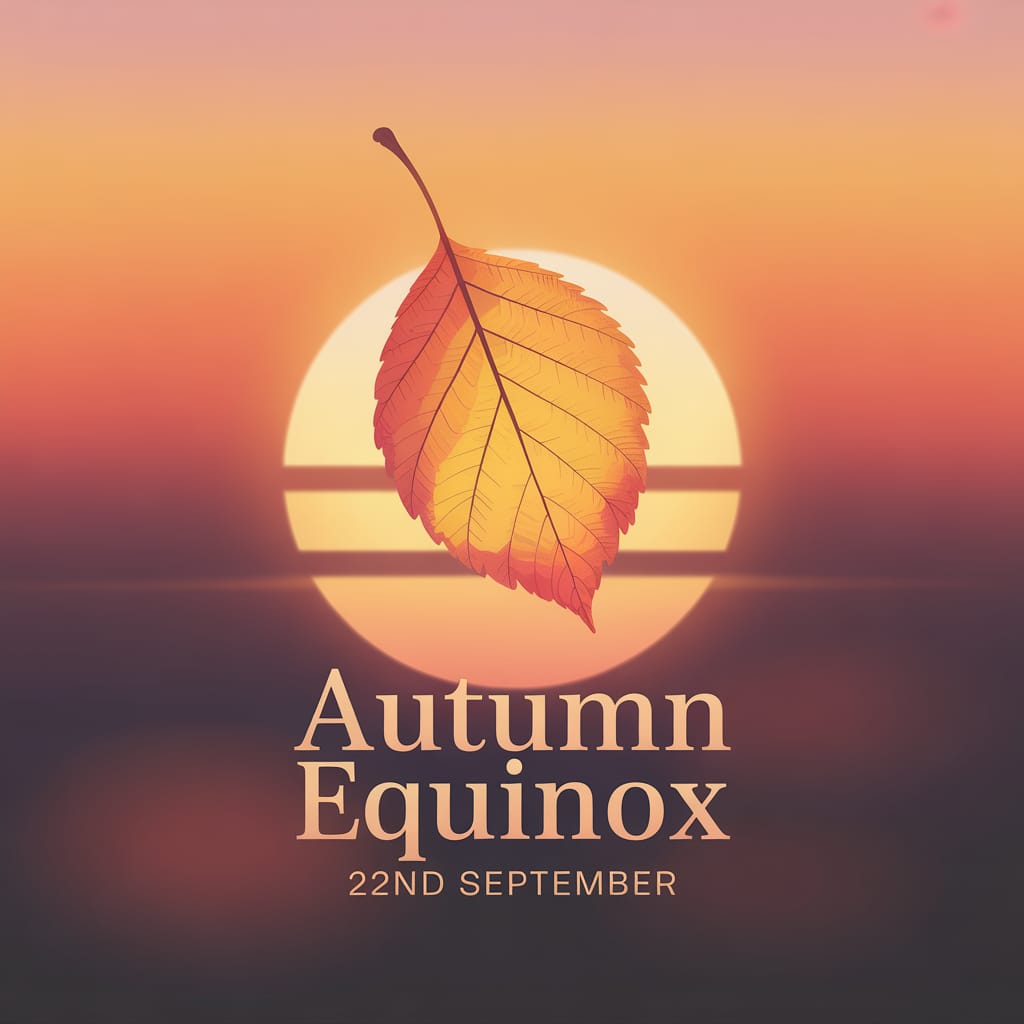 What the Equinox can do for you The Autumn Equinox today 22nd September.  When night and day are in equal length, but from today the  nights grow longer.