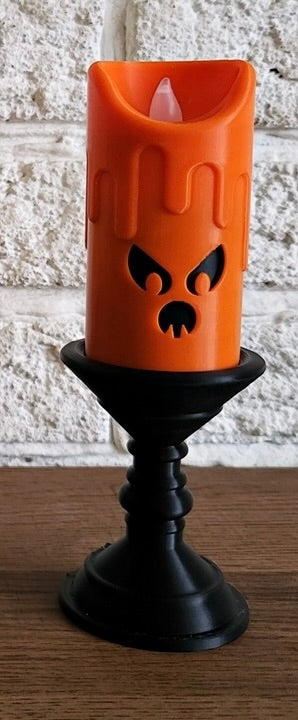 Halloween Spooky Candle Set | LED Flameless Candles | Halloween Home Décor |