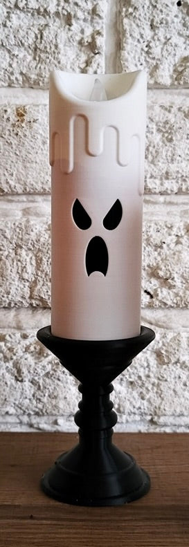 Halloween Spooky Candle Set | LED Flameless Candles | Halloween Home Décor |