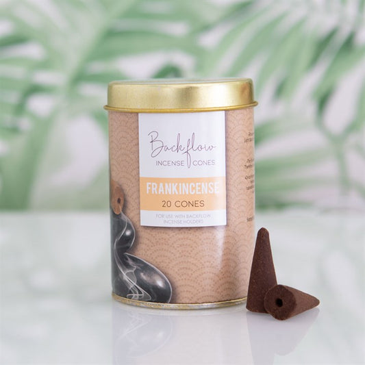 6 Tins of Elements Frankincense Jumbo Backflow Cones The Gift Witch Shop