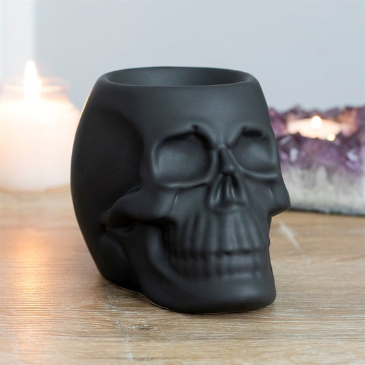 Black Skull Oil Burner The Gift Witch Shop