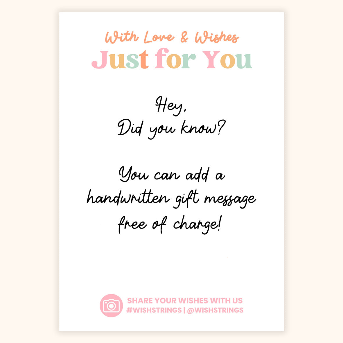 Wish Bracelet | Magical Friendship Waxed Cotton Band with Letterbox Friendly Gift Card for Her