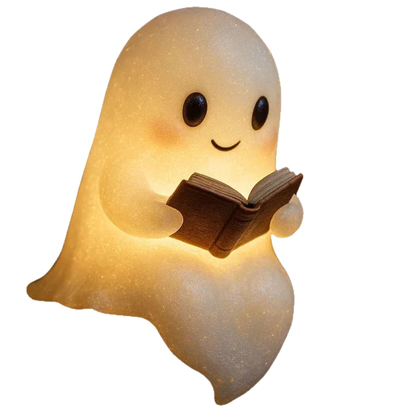 Cute LED Ghost Night Light Children's Nightlight  Halloween Decoration Ghost Lamp Warm Light